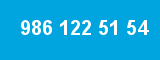 986 122 51 54